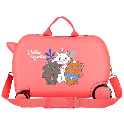 [8435692775103] Maleta ABS Better Together Los Aristogatos Disney 45cm