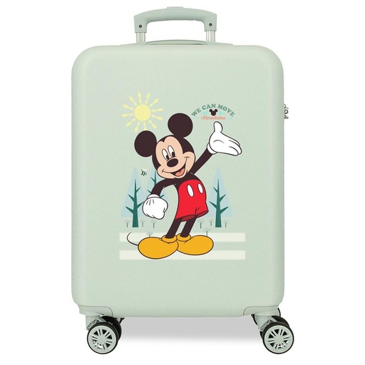 [8435692775431] Maleta trolley ABS Mountains Mickey Disney 55cm