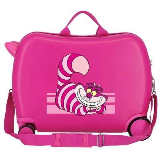 [8435692775639] Maleta ABS Cheshire Alicia en el Pais de las Maravillas Disney 50cm