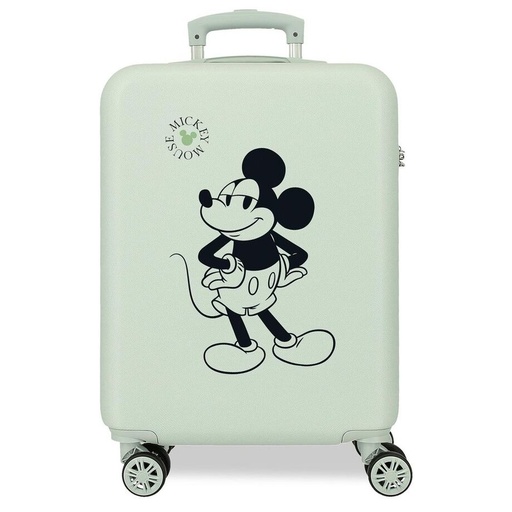 [8435692776445] Maleta trolley ABS Smug Mickey Disney 55cm