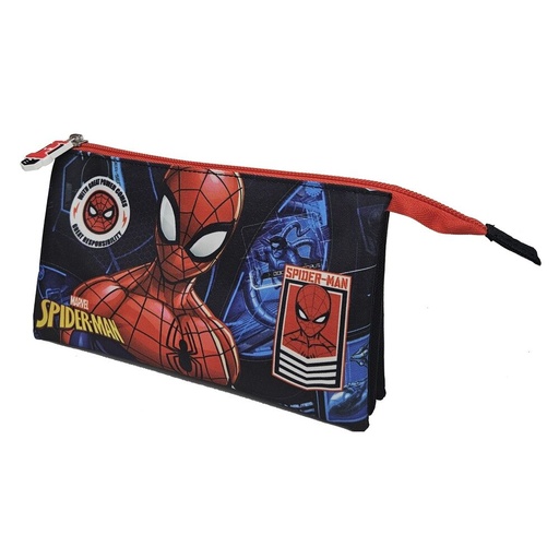 [8436615534401] Portatodo Brave Spiderman Marvel triple