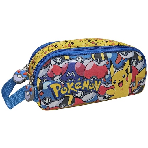 [8436615535286] Portatodo Classic Pokemon doble