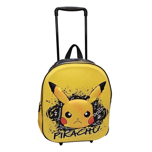 [8436615535316] Trolley 3D Skate Face Pokemon 32cm
