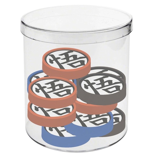 [8445118079845] Cubo 12 Gomas Dragon Ball Super
