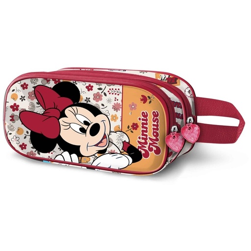 [8445118081657] Portatodo 3D Flowered Minnie Disney doble