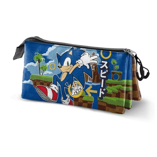 [8445118082333] Portatodo Greenhill Sonic the Hedgehog triple