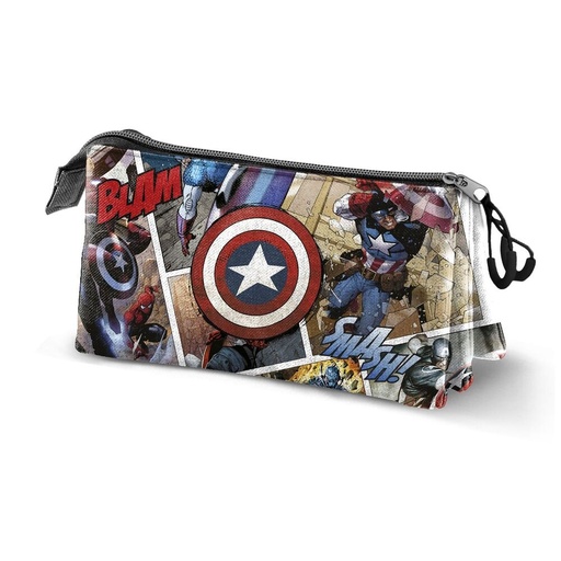 [8445118082562] Mochila Comic Capitan America Marvel 44cm adaptable