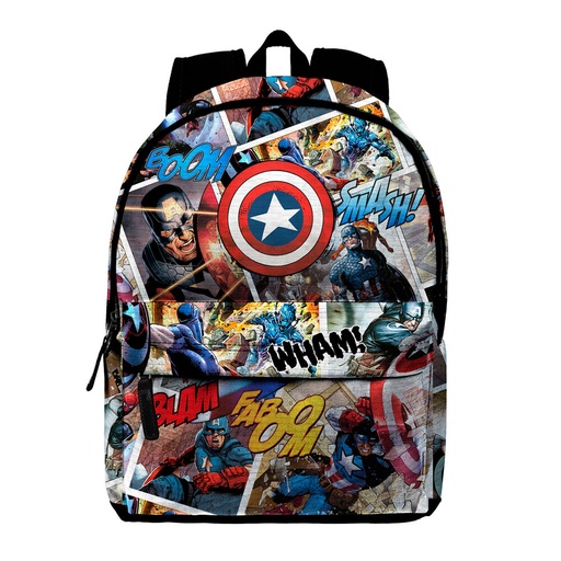 [8445118083453] Mochila Comic Capitan America Marvel 35cm