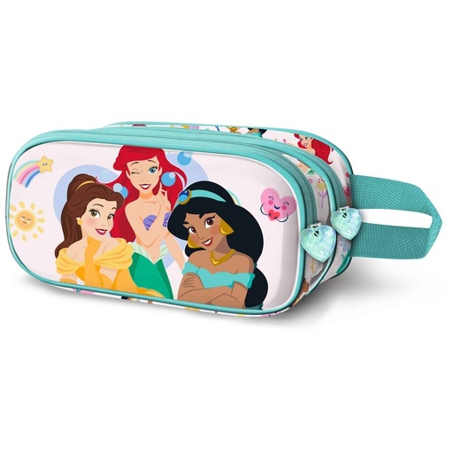 [8445118084412] Portatodo 3D Rainbows Princesas Disney doble