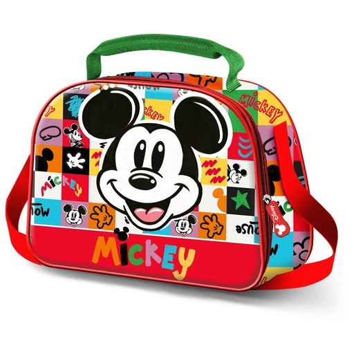 [8445118084429] Bolsa portameriendas 3D Mood Mickey Disney
