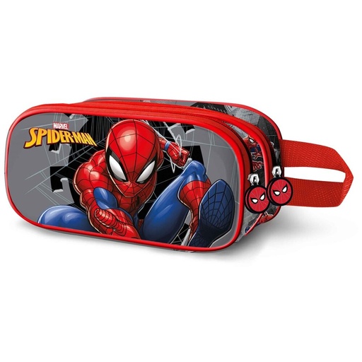 [8445118084627] Portatodo 3D Symbol Spiderman Marvel doble