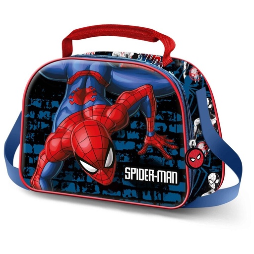 [8445118084696] Bolsa portameriendas 3D Wall Spiderman Marvel