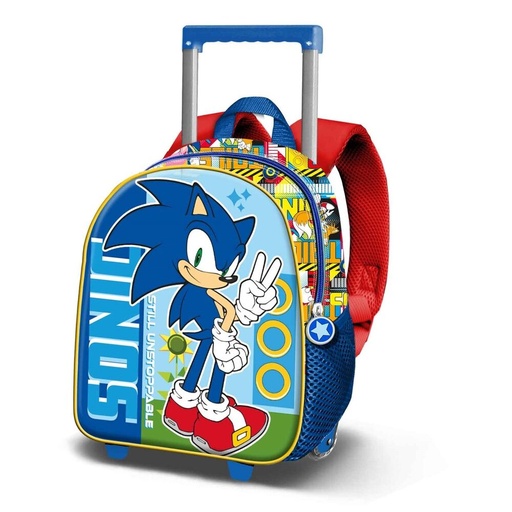 [8445118085068] Trolley 3D Sonic The Hedgehog 34cm