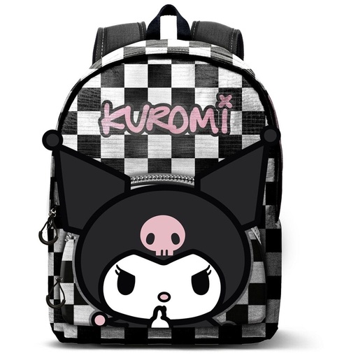 [8445118087130] Mochila Kuromi Hello Kitty 44cm adaptable