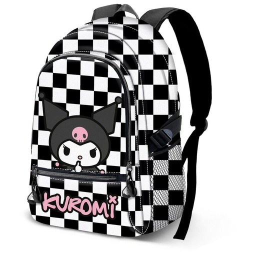 [8445118087154] Mochila Kuromi Hello Kitty 44cm adaptable
