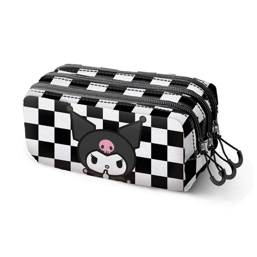 [8445118087161] Portatodo Kuromi Hello Kitty triple