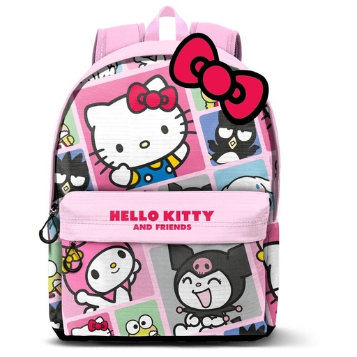 [8445118087178] Mochila Panels Hello Kitty 44cm adaptable