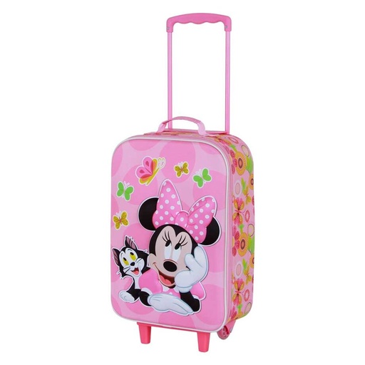 [8445118088038] Maleta trolley 3D Kitten Minnie Disney 52cm