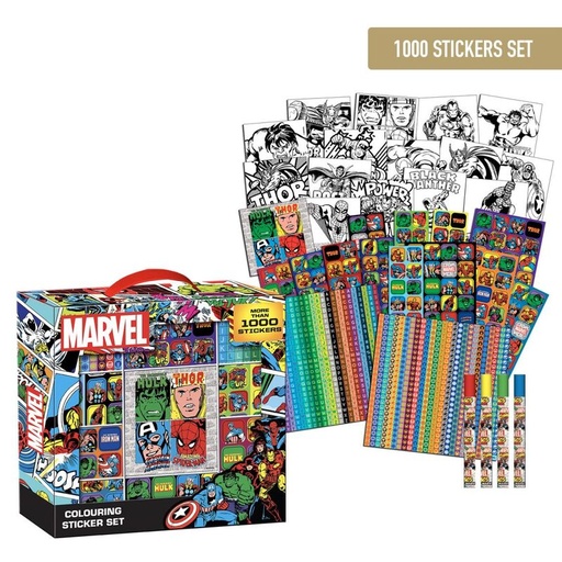 [8445484304015] Set pegatinas Marvel 1000pzs