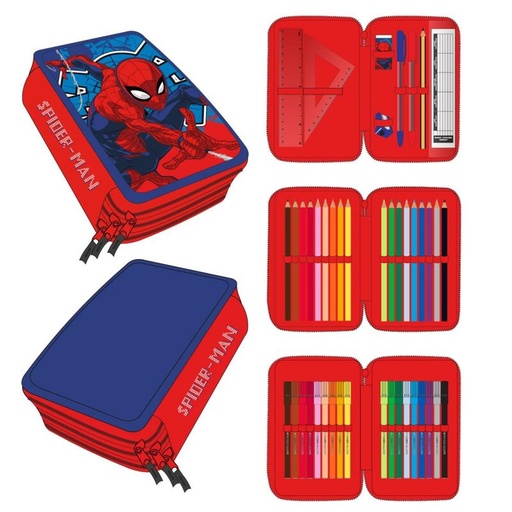 [8445484493375] Plumier Spiderman Marvel triple