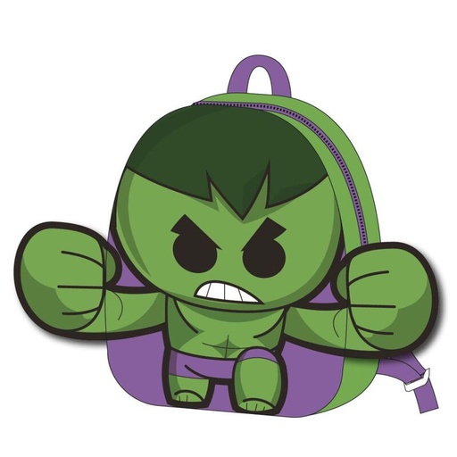 [8445484509328] Mochila peluche Hulk Marvel 22cm