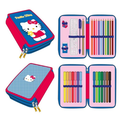 [8445484510768] Plumier Hello Kitty doble