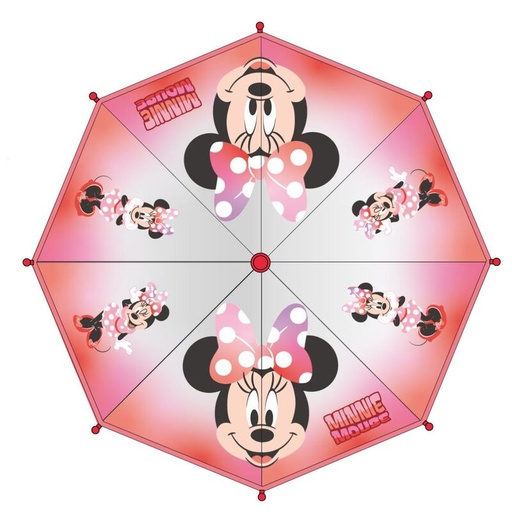 [8445484510935] Paraguas manual burbuja Minnie Disney