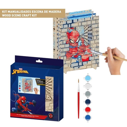 [8445484511918] Figura coloreable Spiderman Marvel