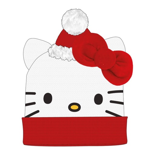 [8445484529852] Gorro Christmas Hello Kitty