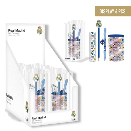 [8445484534375] Portalapices papeleria Real Madrid