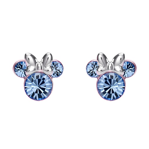 [887746782014] Pendientes Diciembre Minnie Disney plata