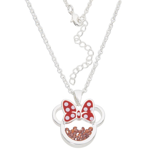 [887746782021] Colgante Enero Minnie Disney plata