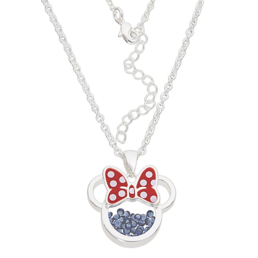 [887746782106] Colgante Septiembre Minnie Disney plata