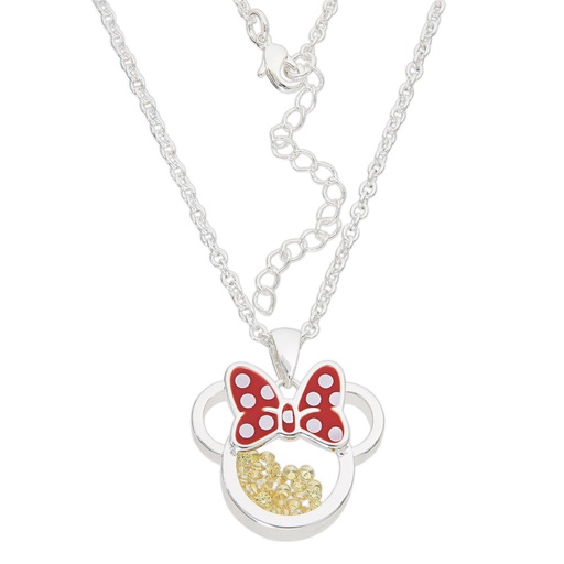 [887746782120] Colgante Noviembre Minnie Disney plata