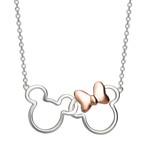 [887746807533] Colgante Mickey & Minnie Disney plata