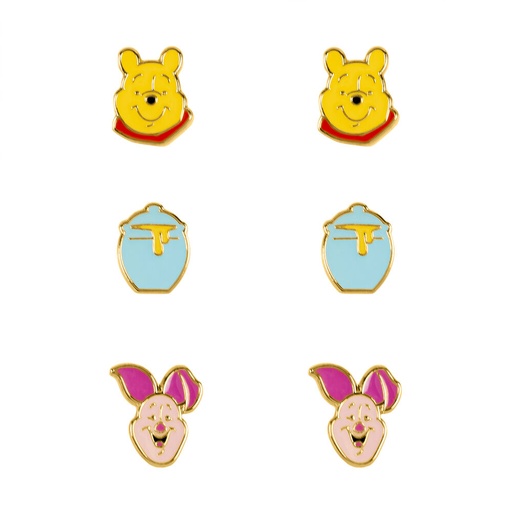 [887746815712] Set 3 Pares de pendientes Winnie the Pooh Disney