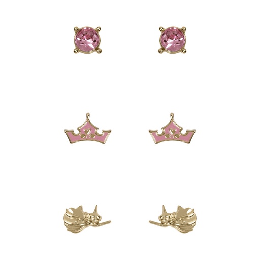 [887746846716] Set 3 Pares de pendientes Princesas Disney