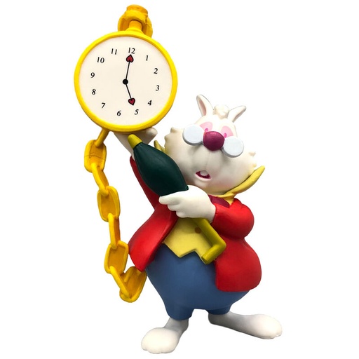 [4063847114022] Figura Conejo Blanco Alicia en El Pais de las Maravillas Disney 8cm