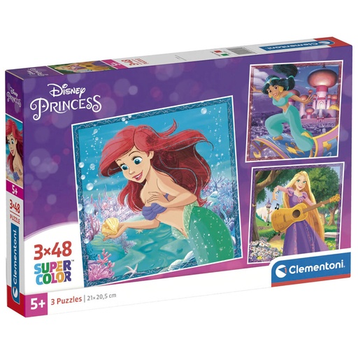 [8005125253043] Puzzle Princesas Disney 3x48pzs