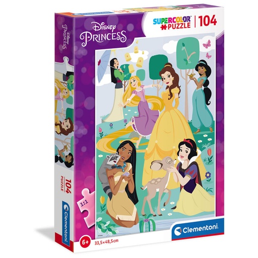 [8005125257362] Puzzle Princesas Disney 104pzs