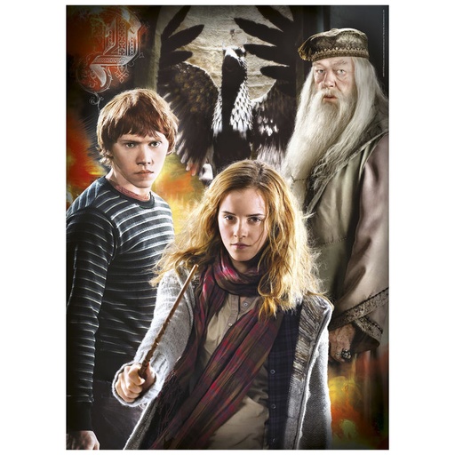 [8005125618842] Set 3 puzzles Personajes Harry Potter 3x1000pz