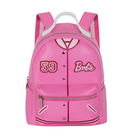 [8445118062793] Mochila Varsity Barbie 29cm