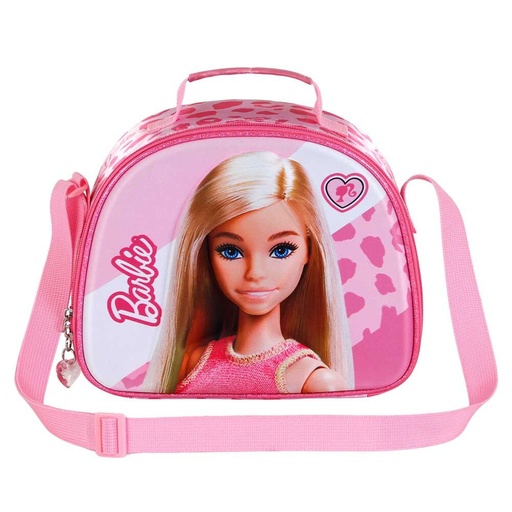 [8445118071580] Bolsa portameriendas 3D Fashion Barbie
