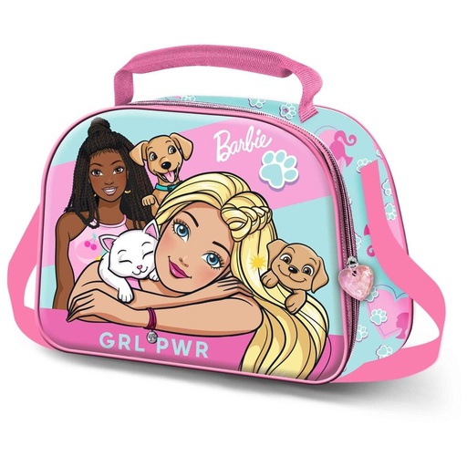 [8445118085617] Bolsa portameriendas 3D Pets Barbie