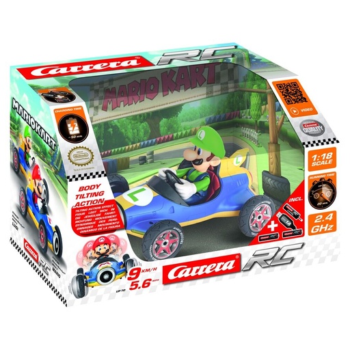 [9003150111313] Coche radio control Luigi Mario Kart