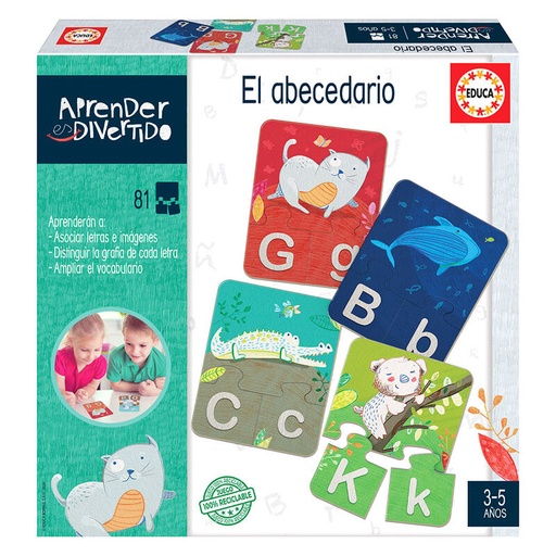 [8412668186965] Juego El Abecedario español