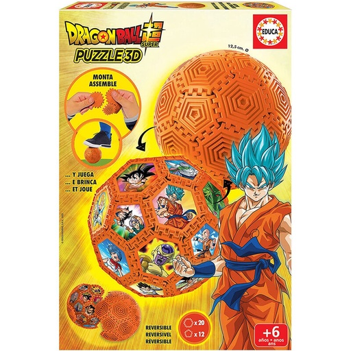 [8412668193710] Puzzle 3D Balon Dragon Ball Super 32pzs