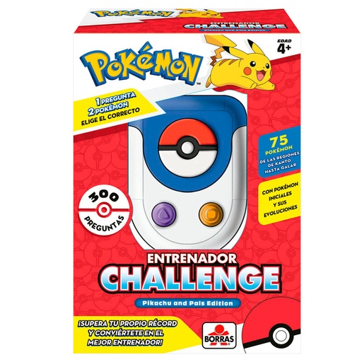[8412668198289] Juego mesa Entrenador Challenge Pokemon