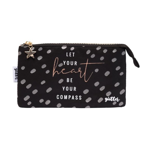 [8435497222680] Portatodo Let Your Heart Be Your Compass Glitter triple