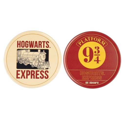 [8435747803942] Set 2 Posavasos Plataforma 9 3/4 Harry Potter